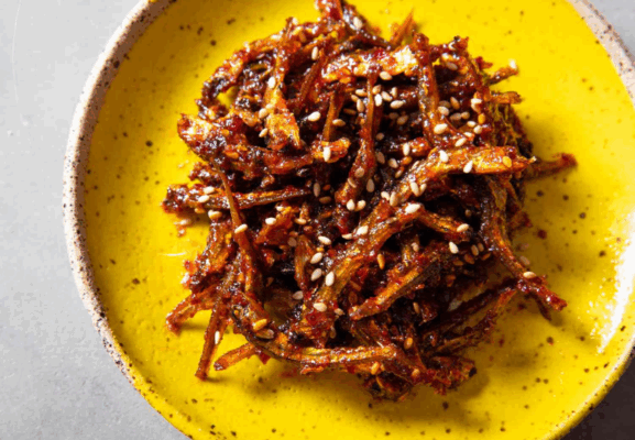 Spicy Dried Anchovies (Korea)