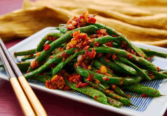 Chili Garlic Broad Beans (China)