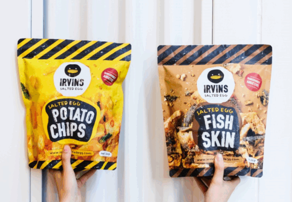 Salted Egg Chips (Singapore, Malaysia)
