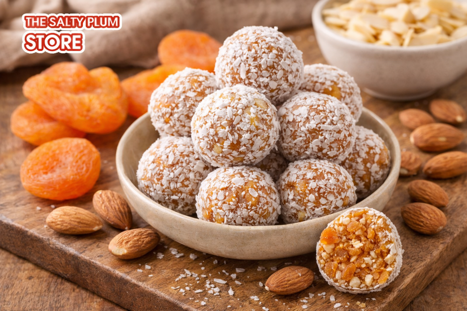 Apricot & Almond Energy Balls